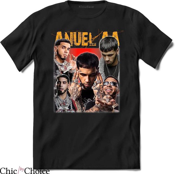 Anuel Aa T-Shirt Anuel AA Emotions T-Shirt Trending