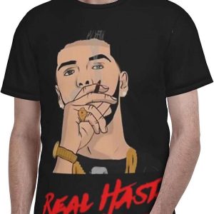 Anuel Aa T-Shirt Anuel Real Hasta Is Smoking Shirt Trending