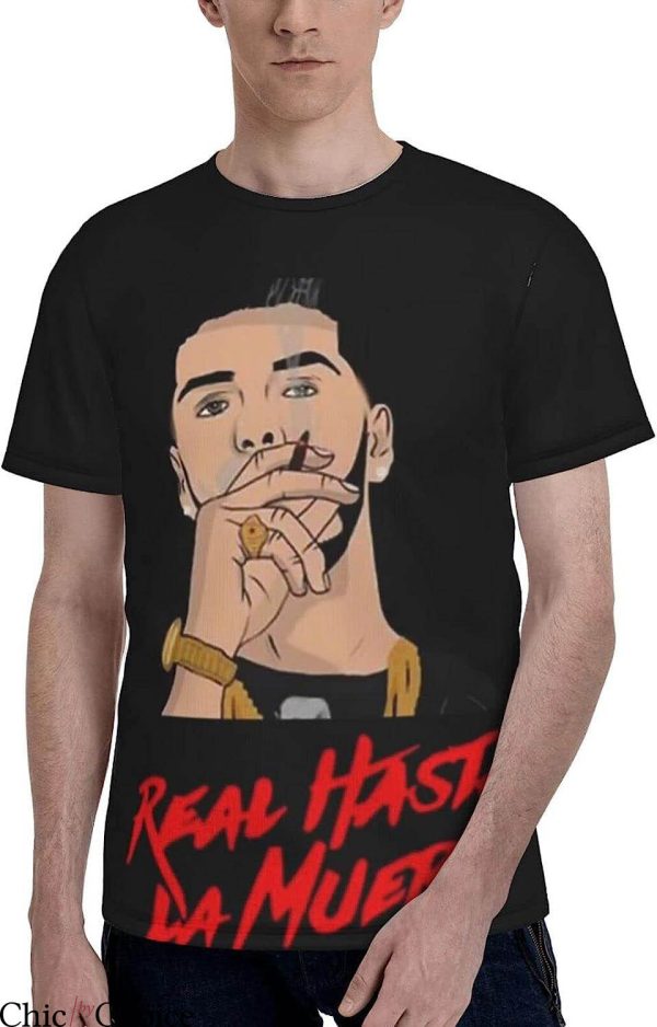 Anuel Aa T-Shirt Anuel Real Hasta Is Smoking Shirt Trending