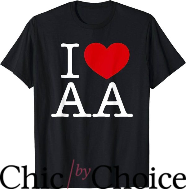 Anuel Aa T-Shirt I Love AA Heart T-Shirt Trending