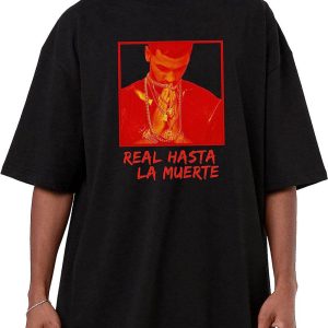 Anuel Aa T-Shirt Vintage 90s Rapper Real Hasta Trending