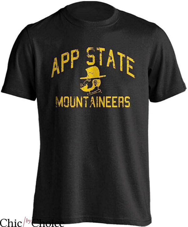 App State T-Shirt State Mountaineers Retro Trending