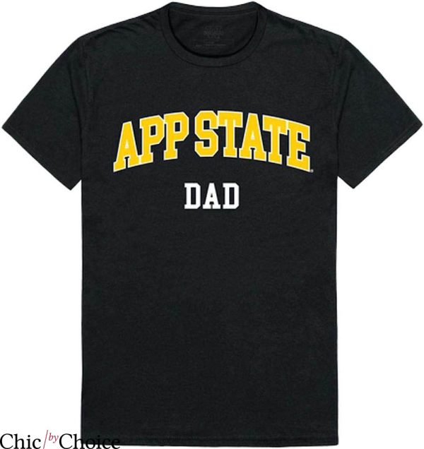 App State T-Shirt University Mountaineers College Dad TShirt