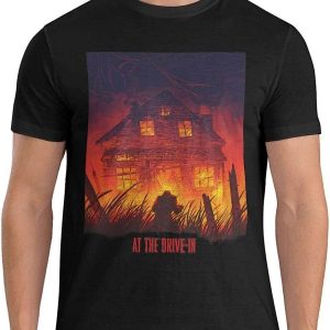 At the Drive In T-Shirt Burning House