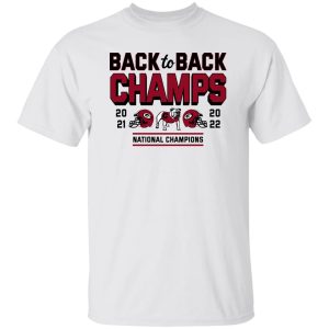 Back to back national champions shirt