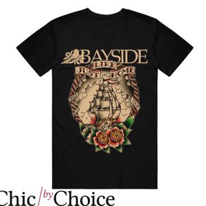 Bay Side T-Shirt Just Like Home Tour Back T-Shirt Trending