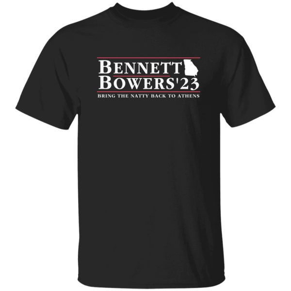 Bennett bowers 2023 bring the natty back to athens shirt