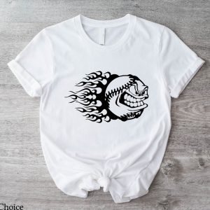 Big League Chew T-Shirt Baseball Cartoon Angry Pitch Ball