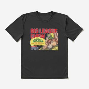 Big League Chew T-Shirt Play Baseball Bonanza Over