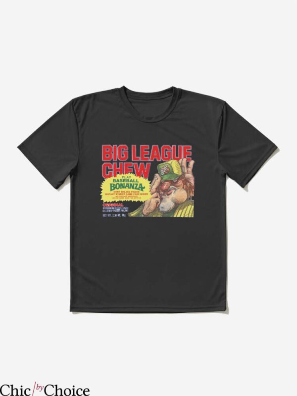 Big League Chew T-Shirt Play Baseball Bonanza Over