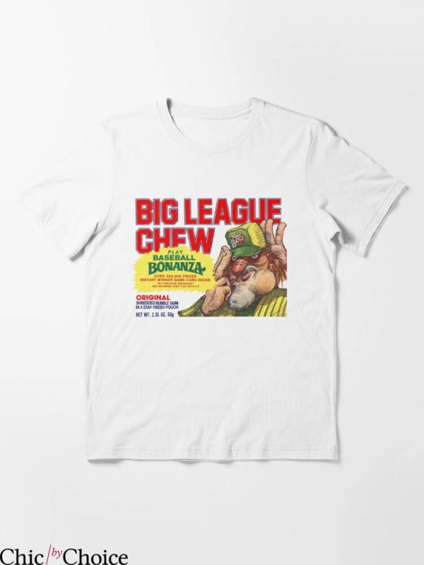 Big League Chew T-Shirt Play Baseball Bonanza Over Official