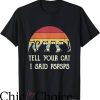 Black Cat T-Shirt Tell Your Cat I Said Pspsps