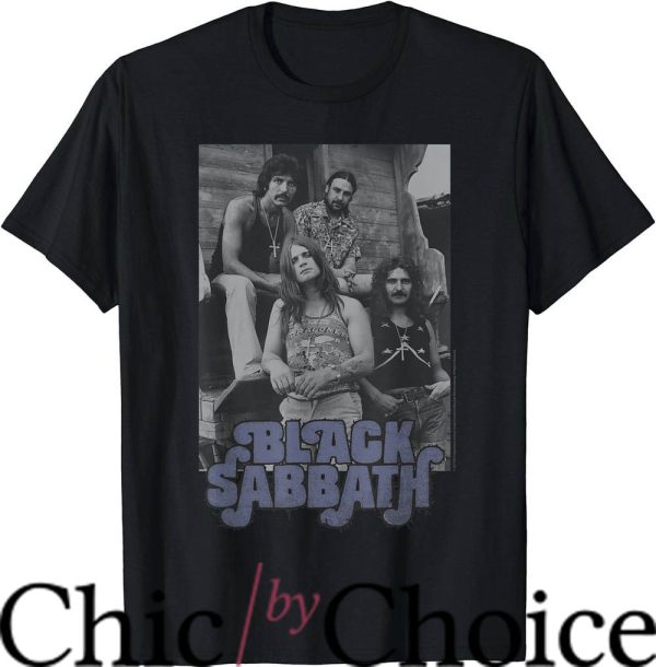 Black Sabbath Vintage T-Shirt Official Band Photo T-Shirt
