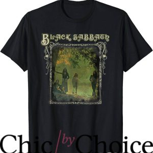 Black Sabbath Vintage T-Shirt Trees Framed T-Shirt Music