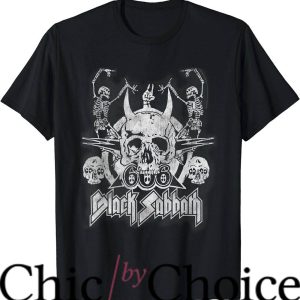 Black Sabbath Vintage T-Shirt Vintage Dancing Skeletons Tee