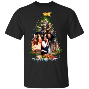Bob Seger Christmas tree sweatshirt