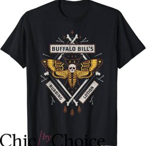 Buffalo Bill Body Lotion T-Shirt Head Moth Rubbing Lotion
