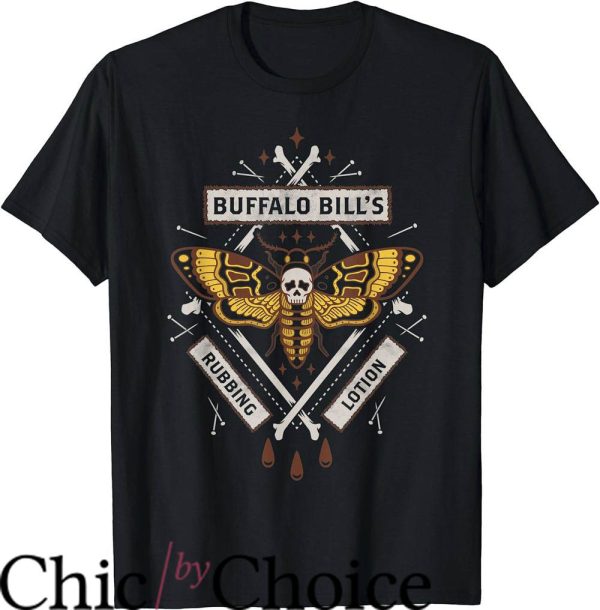 Buffalo Bill Body Lotion T-Shirt Head Moth Rubbing Lotion