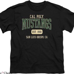 Cal Poly T-Shirt Cal Poly Mustangs San Luis Obispo Ca