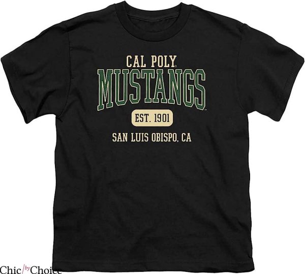 Cal Poly T-Shirt Cal Poly Mustangs San Luis Obispo Ca