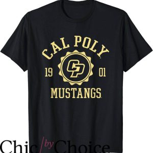 Cal Poly T-Shirt Cal Poly Mustangs Stamp Logo