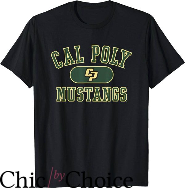 Cal Poly T-Shirt Cal Poly Mustangs Varsity