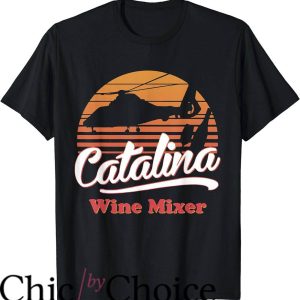 Catalina Wine Mixer T-Shirt Helicopter
