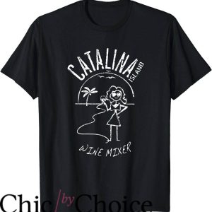 Catalina Wine Mixer T-Shirt People On The Beach
