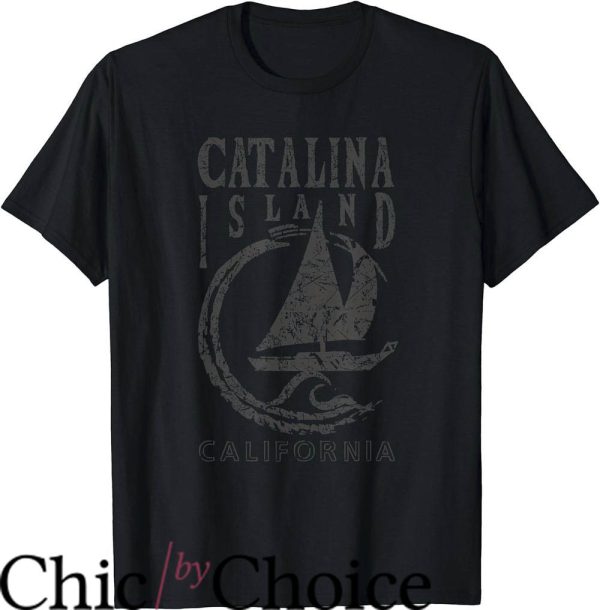 Catalina Wine Mixer T-Shirt Sailboat Sailing