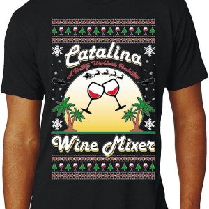 Catalina Wine Mixer T-Shirt Xmas Holiday
