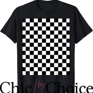 Checker Board T-Shirt Cool Gingham Checkered Lover Trending