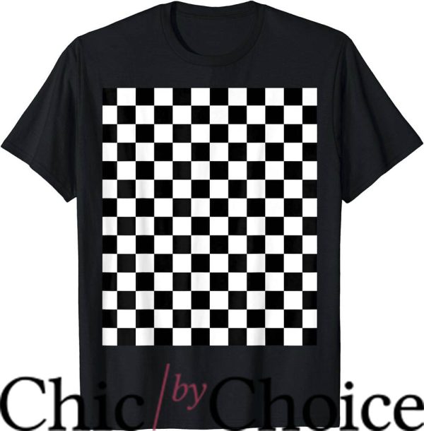 Checker Board T-Shirt Cool Gingham Checkered Lover Trending