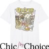 Checker Board T-Shirt Disney Oliver With Company Trending