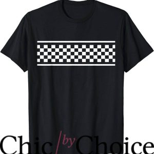 Checker Board T-Shirt Skater Surfer Style Teens Trending