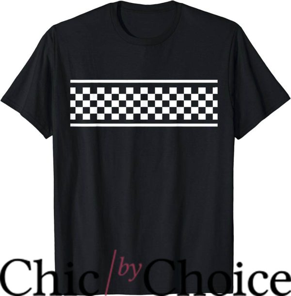 Checker Board T-Shirt Skater Surfer Style Teens Trending