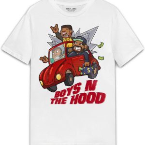 Cherry 11s T-Shirt Boys N The Hood T-Shirt Trending