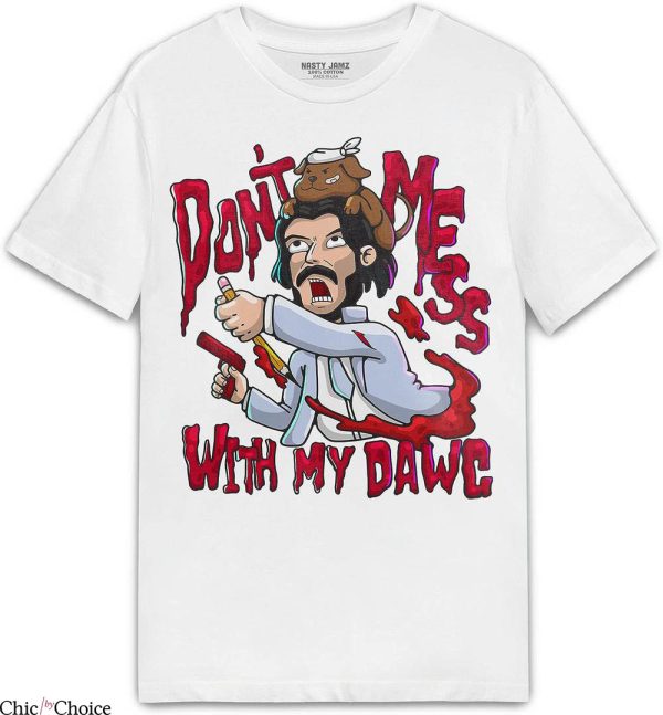 Cherry 11s T-Shirt Dont Mess with Dawg T-Shirt Trending