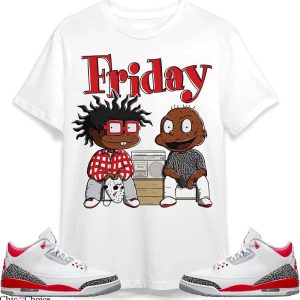 Cherry 11s T-Shirt Friday Retro Cherry T-Shirt Trending