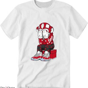 Cherry 11s T-Shirt The Monkey Sad T-Shirt Trending