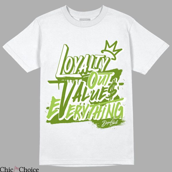 Chlorophyll Dunks T-Shirt Love Graphic