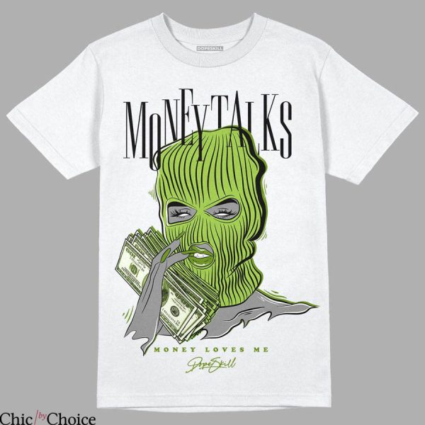 Chlorophyll Dunks T-Shirt Money Talks Graphic