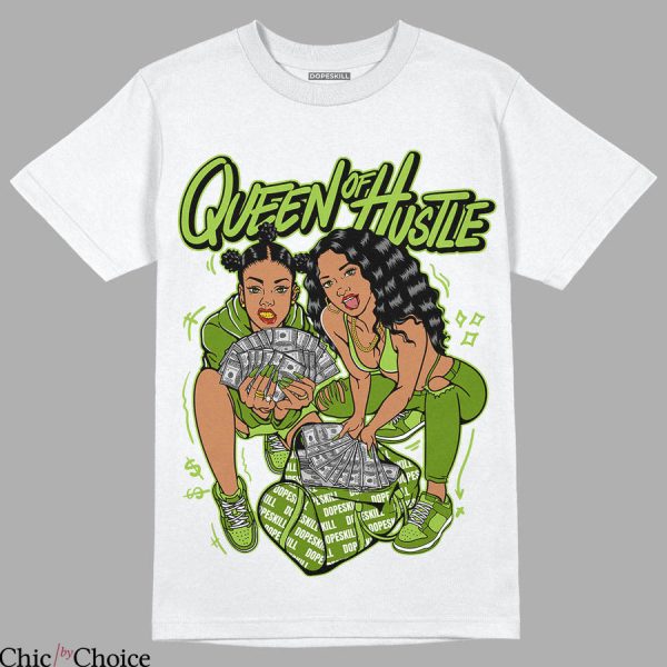 Chlorophyll Dunks T-Shirt Queen Of Hustle Graphic