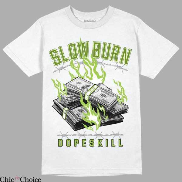 Chlorophyll Dunks T-Shirt Slow Burn Graphic