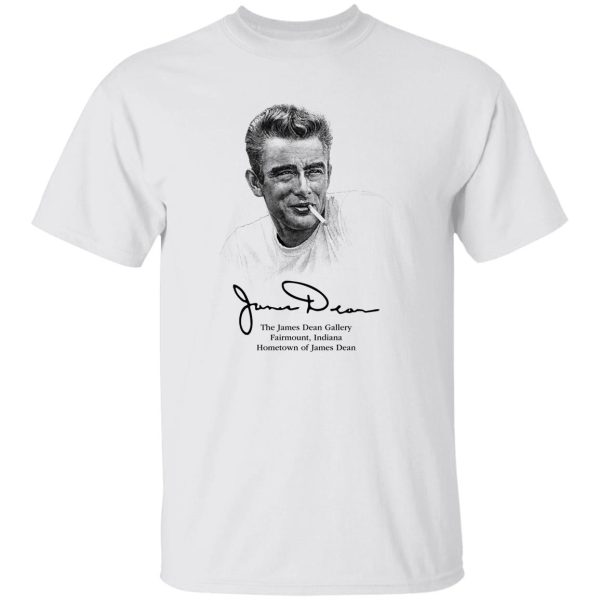 Cigarette fairmount indiana hometown of James Dean shirt