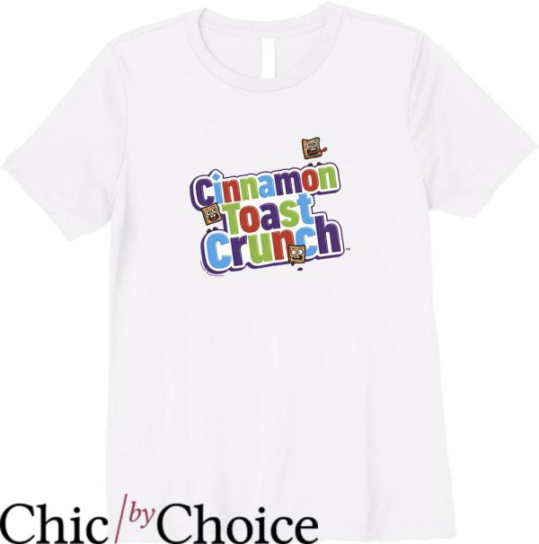 Cinnamon Toast Crunch T-Shirt Cereal Crazy Squares Classic