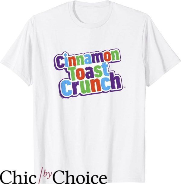 Cinnamon Toast Crunch T-Shirt Crunch Cereal Multi Color Tee