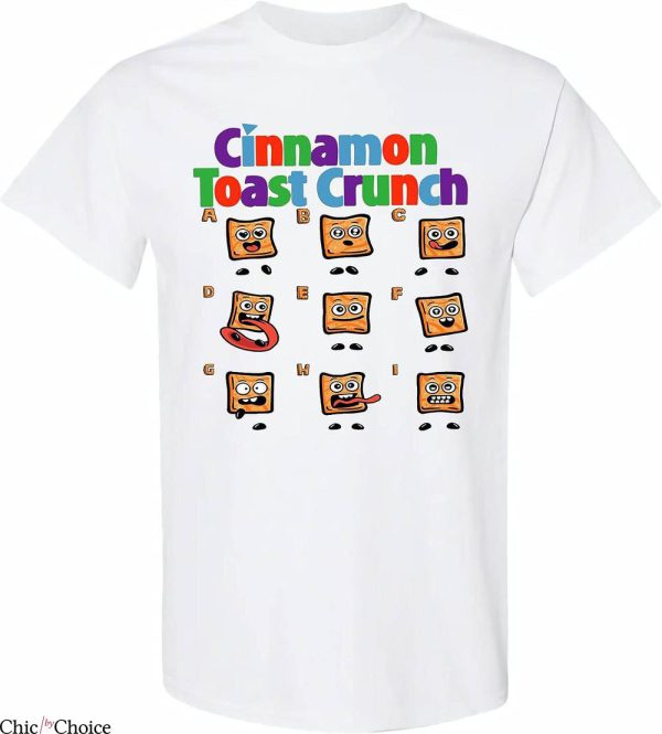 Cinnamon Toast Crunch T-Shirt Funny Teen Pattern Shirt