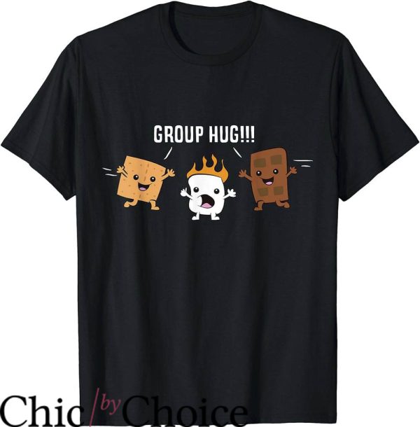 Cinnamon Toast Crunch T-Shirt Group Hug Camping Campfire Tee