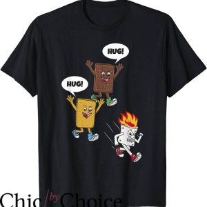 Cinnamon Toast Crunch T-Shirt Marshmallow Camping Bonfire