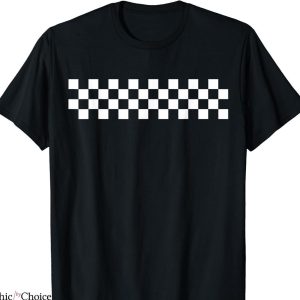 Cole Trickle T-shirt Car Racing Checkered